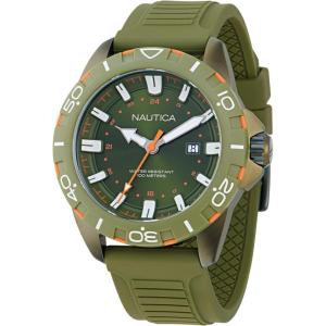 Nautica NSR Silicone Strap Watch