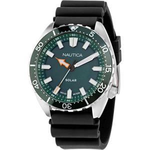 Nautica Vintage Silicone Strap Watch