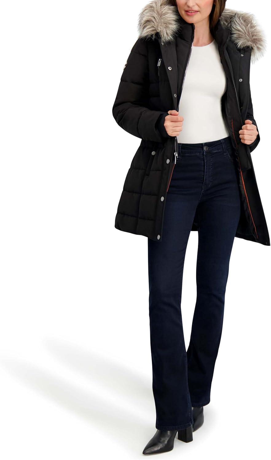 imageNautica Womens Hooded AnorakBlack