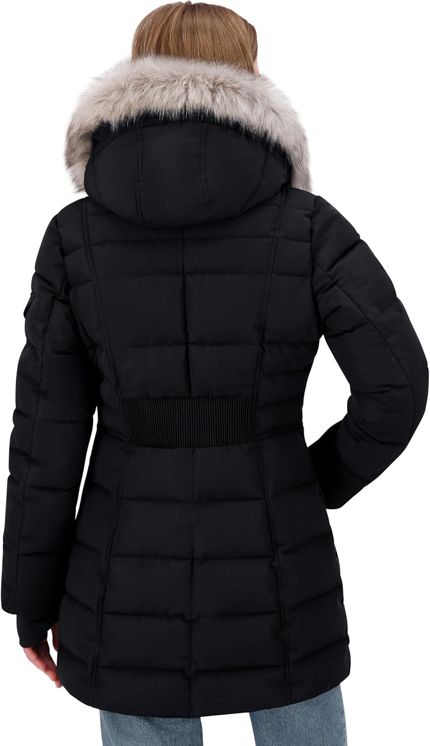 imageNautica Womens Hooded AnorakMidnight