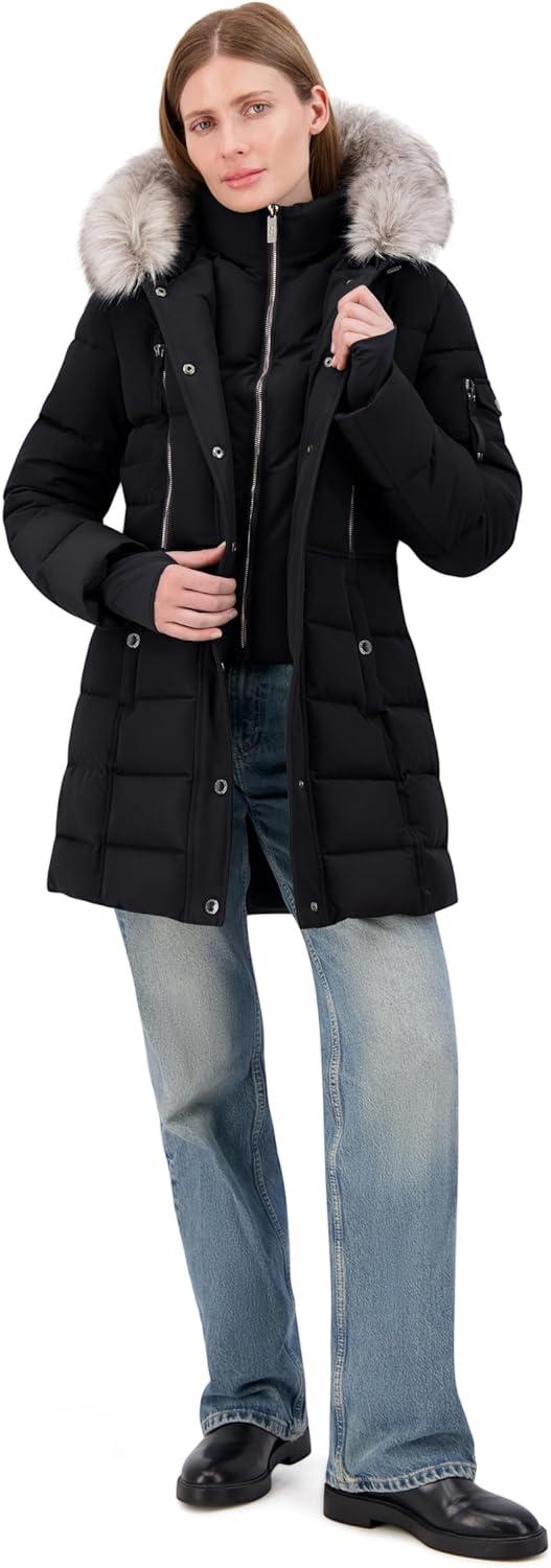imageNautica Womens Hooded AnorakMidnight