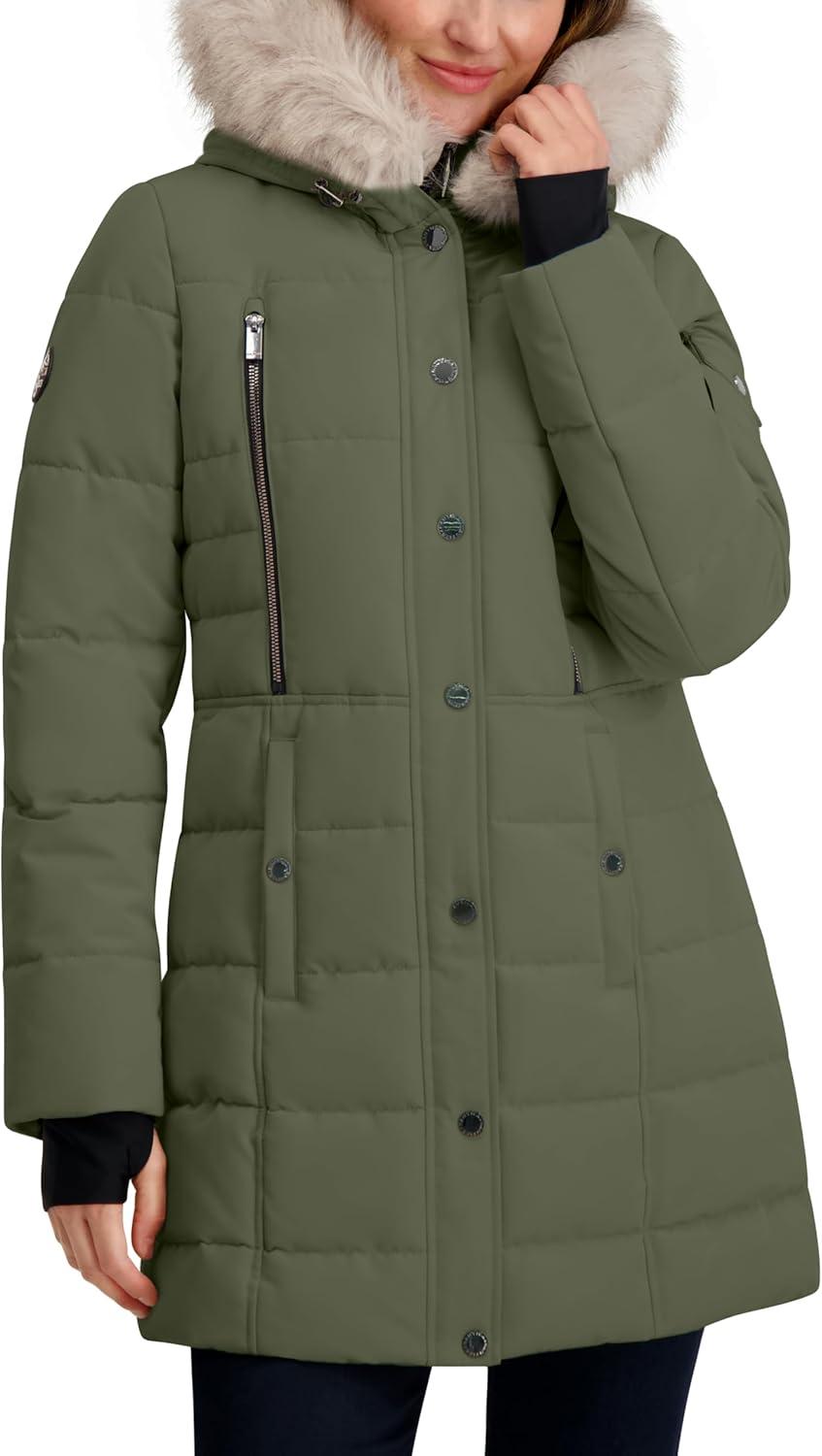 imageNautica Womens Hooded AnorakSage