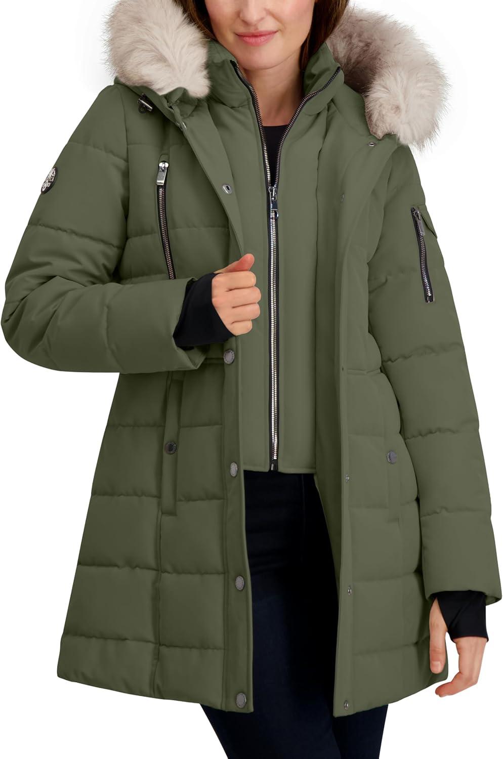 imageNautica Womens Hooded AnorakSage