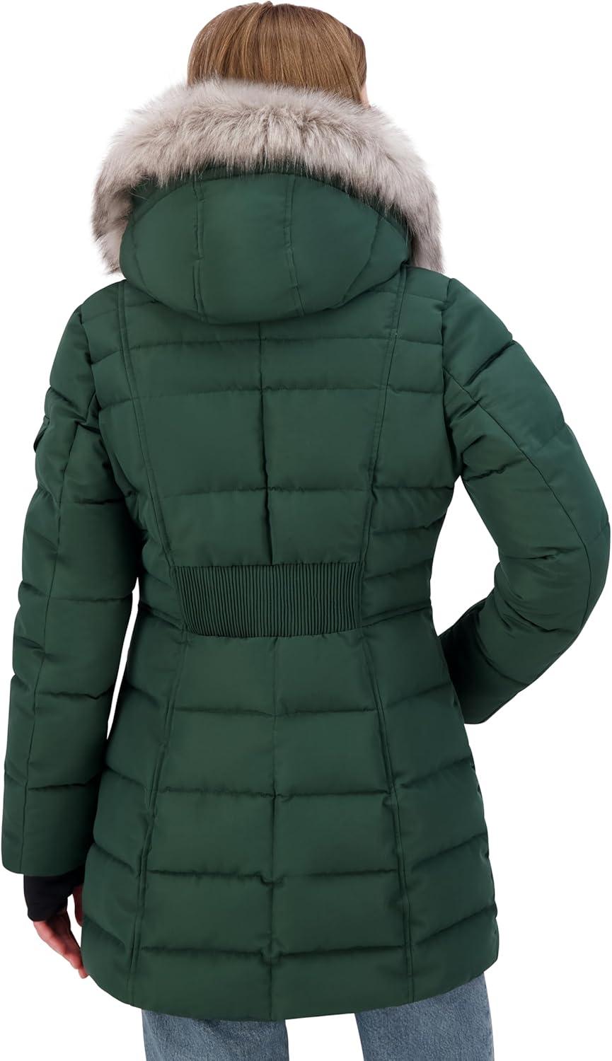 imageNautica Womens Hooded AnorakVerde