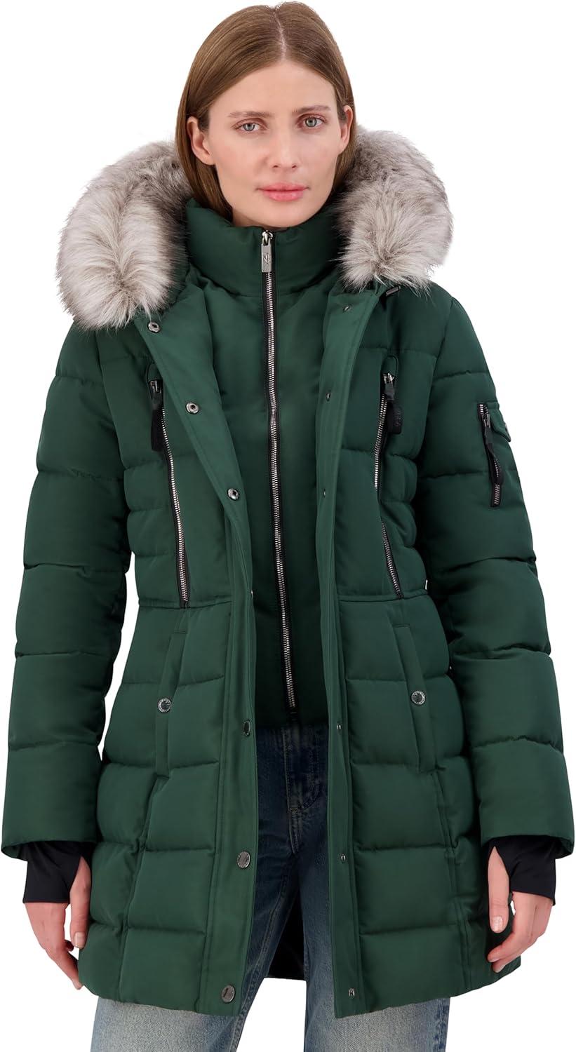 imageNautica Womens Hooded AnorakVerde