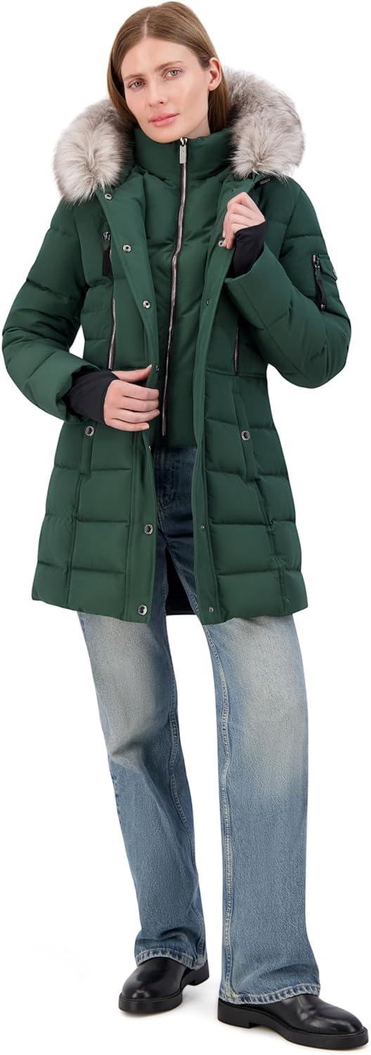 imageNautica Womens Hooded AnorakVerde