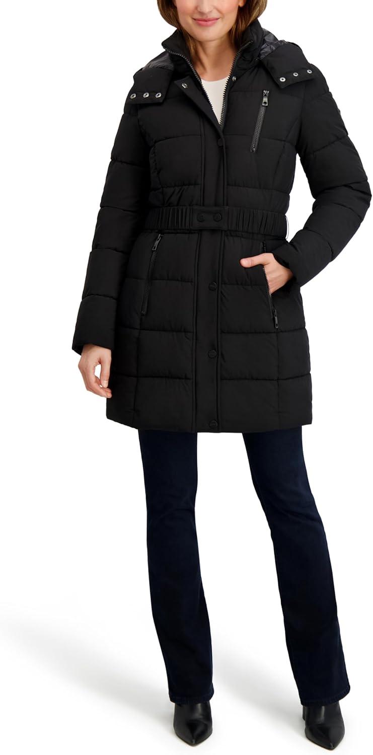 imageNautica Womens Maxi PufferBlack