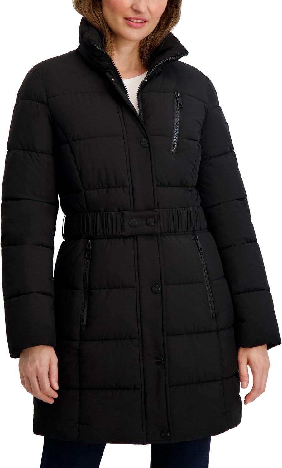 imageNautica Womens Maxi PufferBlack