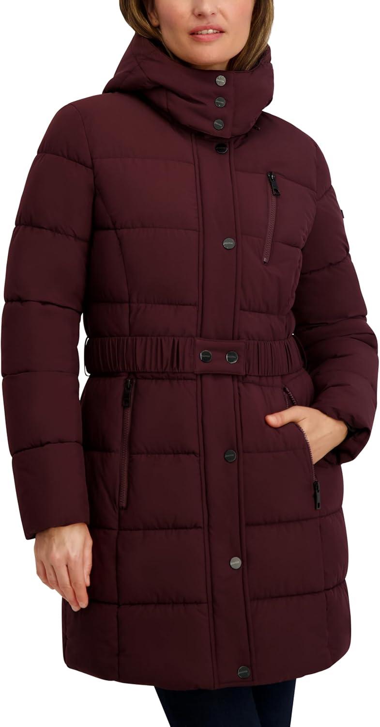 imageNautica Womens Maxi PufferChianti