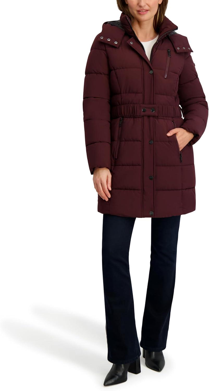 imageNautica Womens Maxi PufferChianti