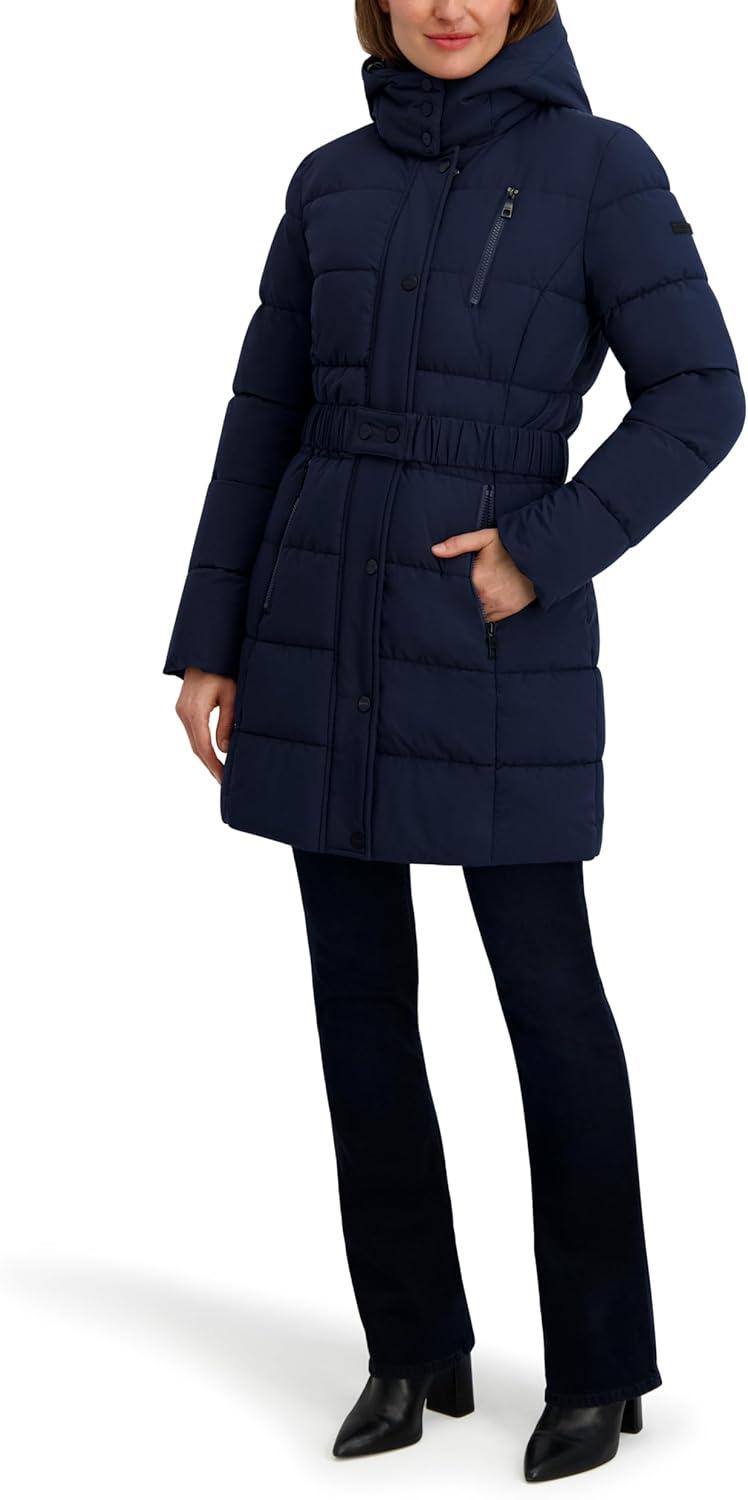 imageNautica Womens Maxi PufferNavy Seas