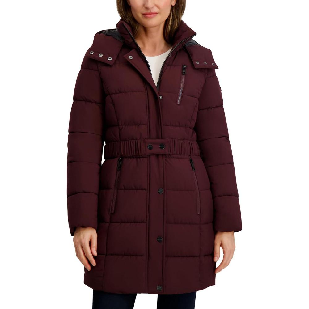 imageNautica Womens Maxi PufferChianti