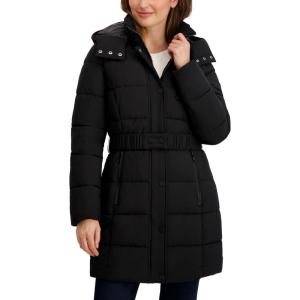 Nautica Women’s Maxi Puffer(Black)