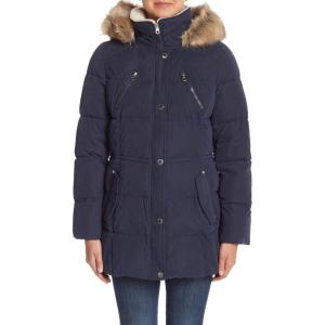 Nautica Women’s Maxi Puffer(Vintage Navy Seas)