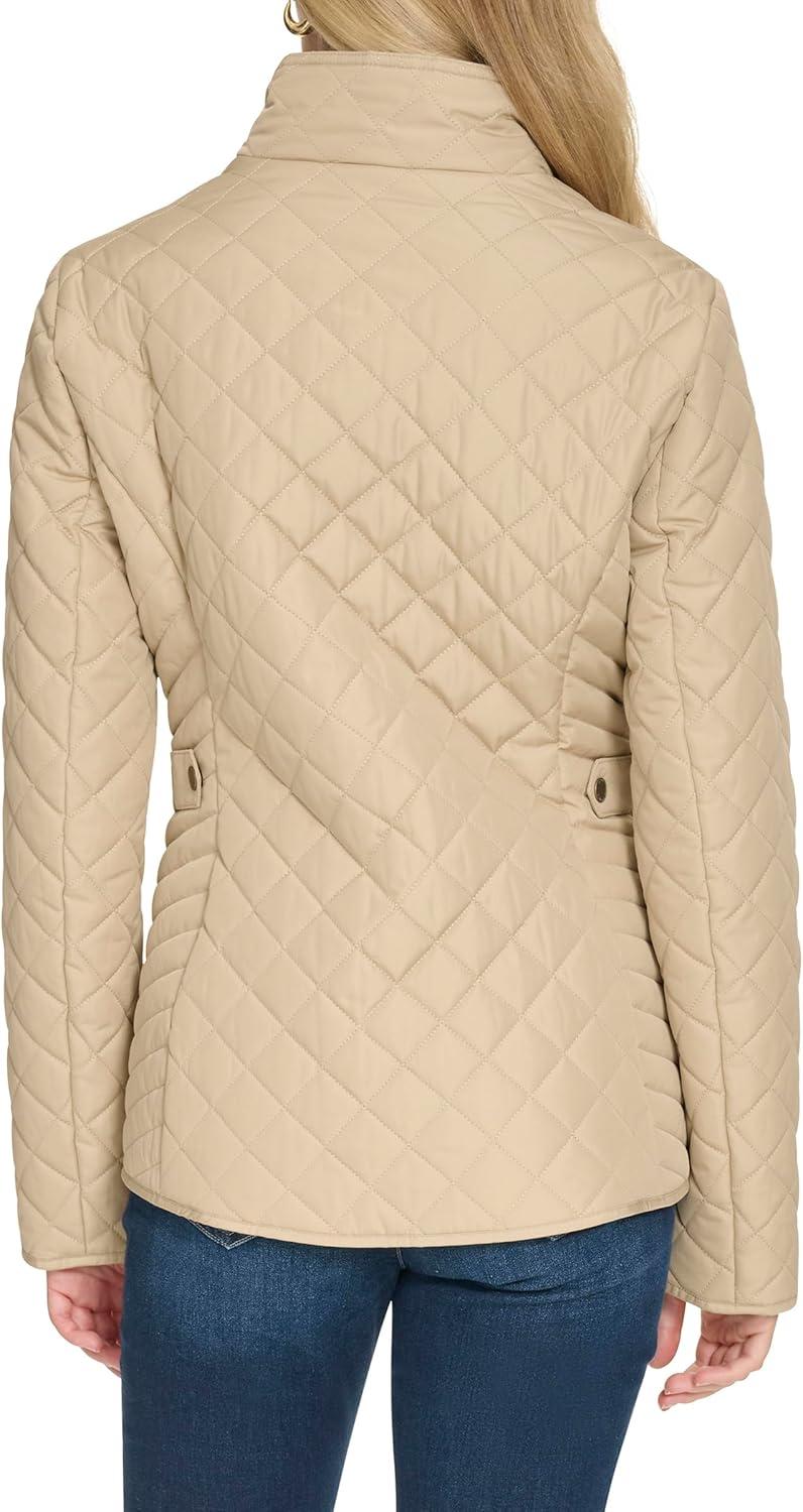 imageNautica Womens Barn Outerwear Quilted JacketRope