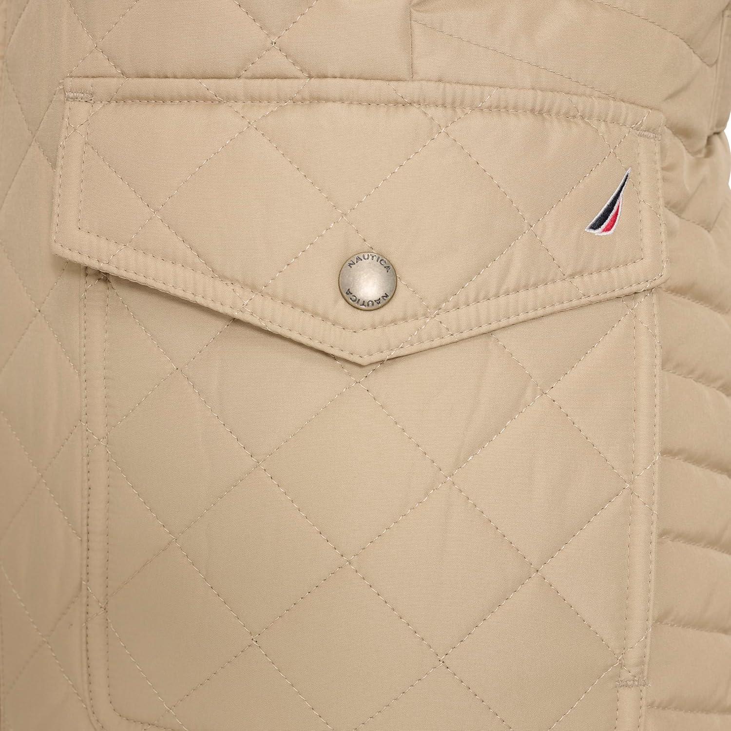 imageNautica Womens Barn Outerwear Quilted JacketRope