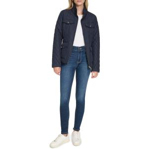 Nautica Women’s Barn Outerwear Quilted Jacket(Night Sky)