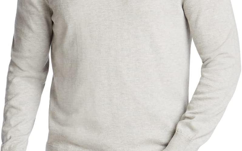 imageNautica Mens Nautica Mens Quarterzip SweaterMedium Grey Heather