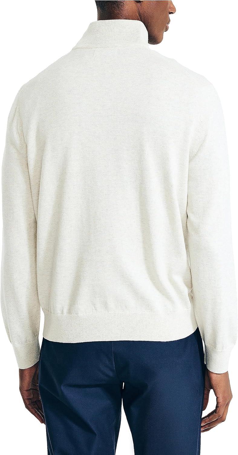 imageNautica Mens Nautica Mens Quarterzip SweaterNautstohtr