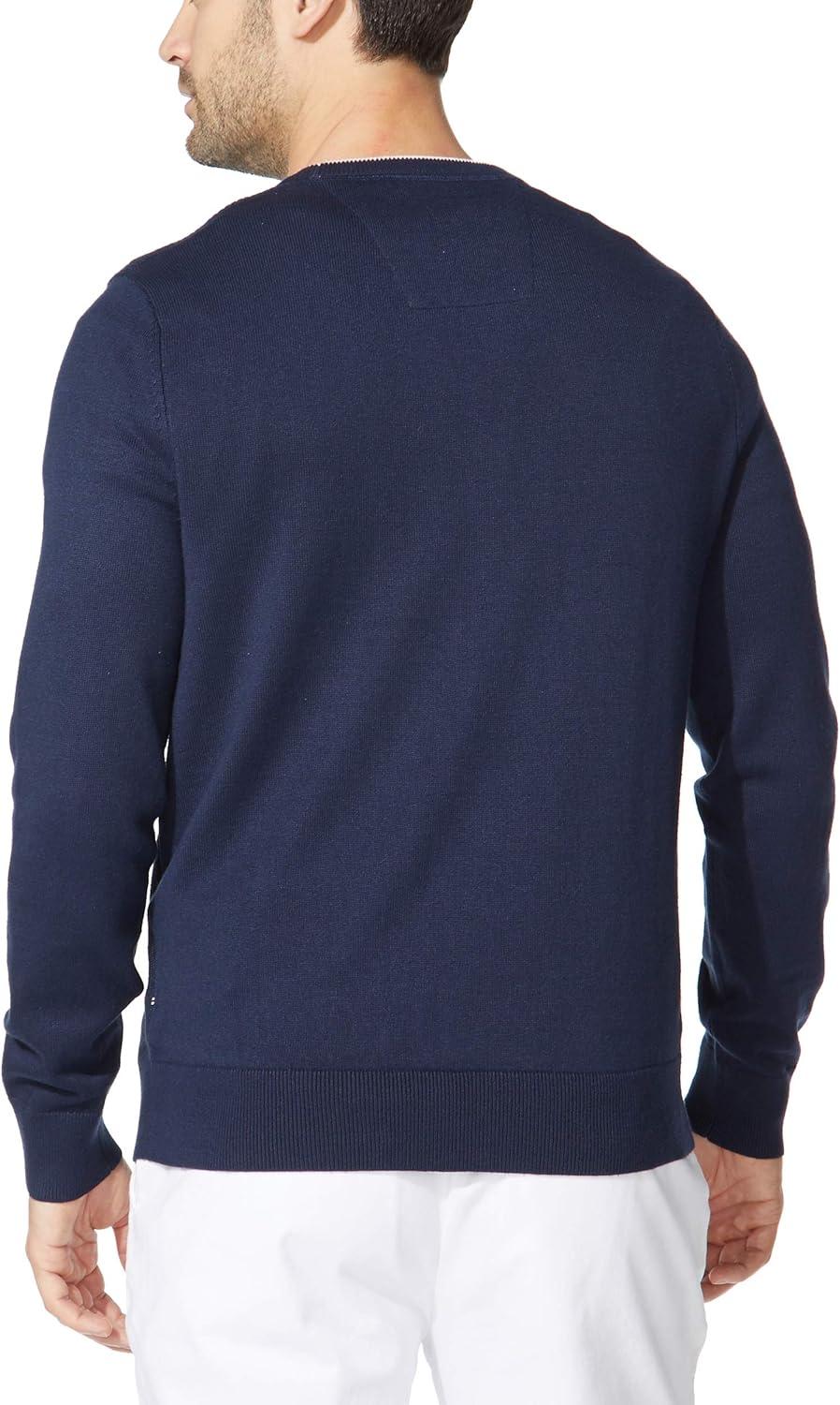 imageNautica Mens Ribbed SweaterNavy