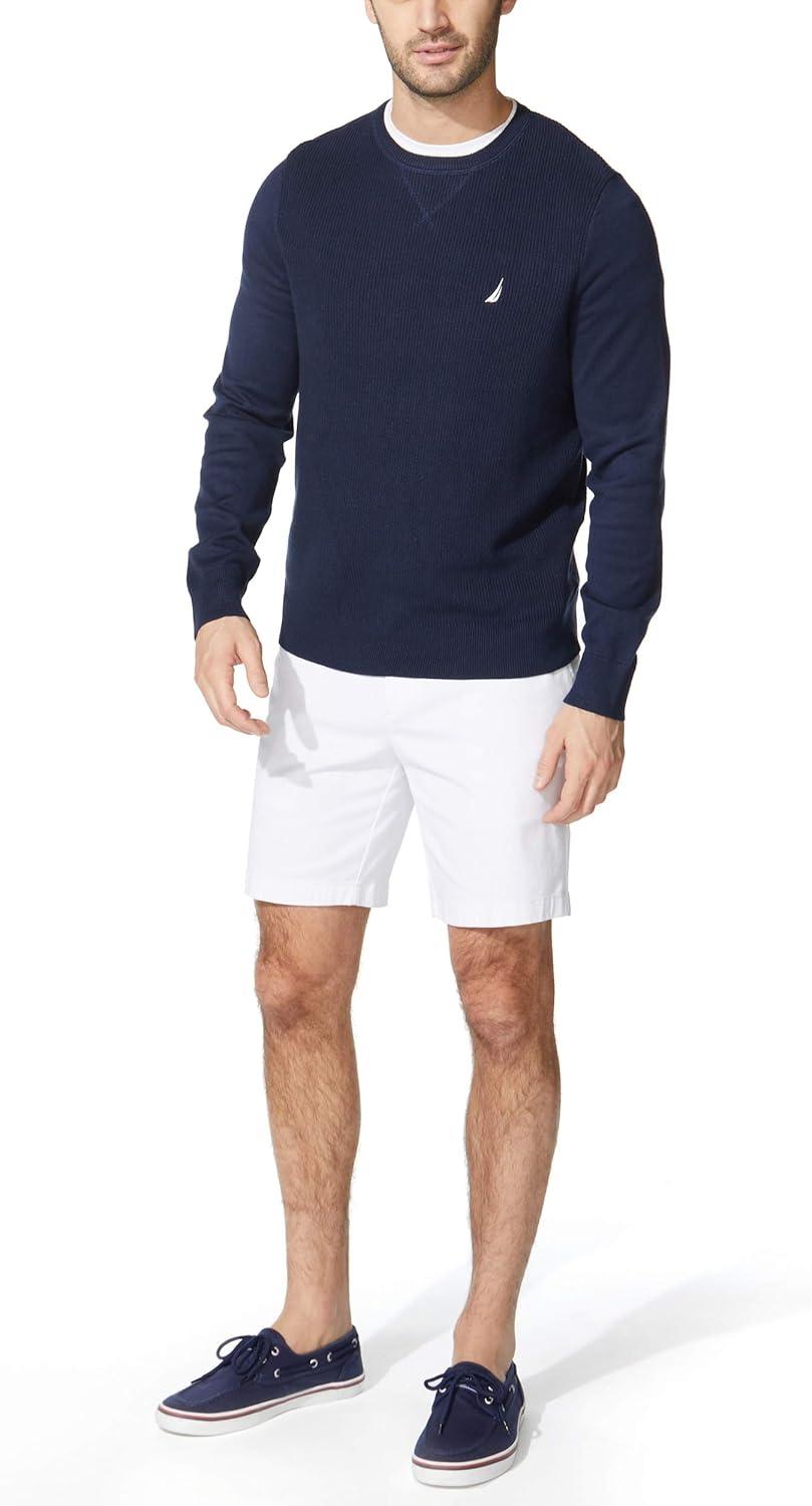 imageNautica Mens Ribbed SweaterNavy