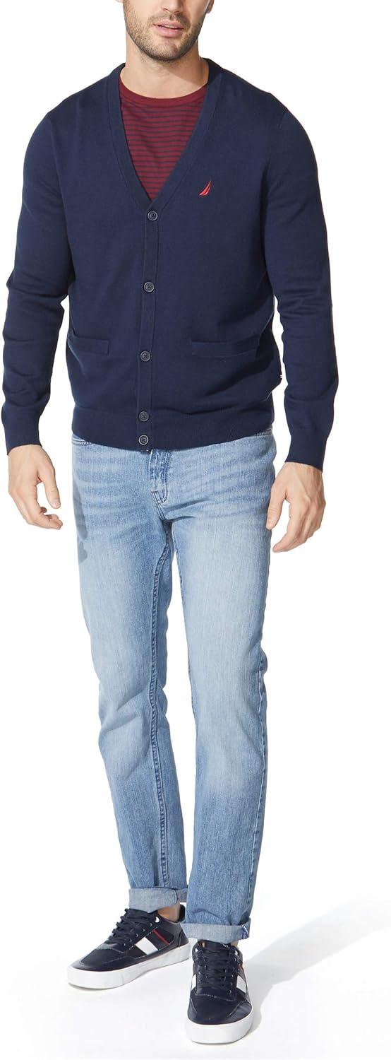 imageNautica Mens Nautica Mens Navtech Knit CardiganNavy