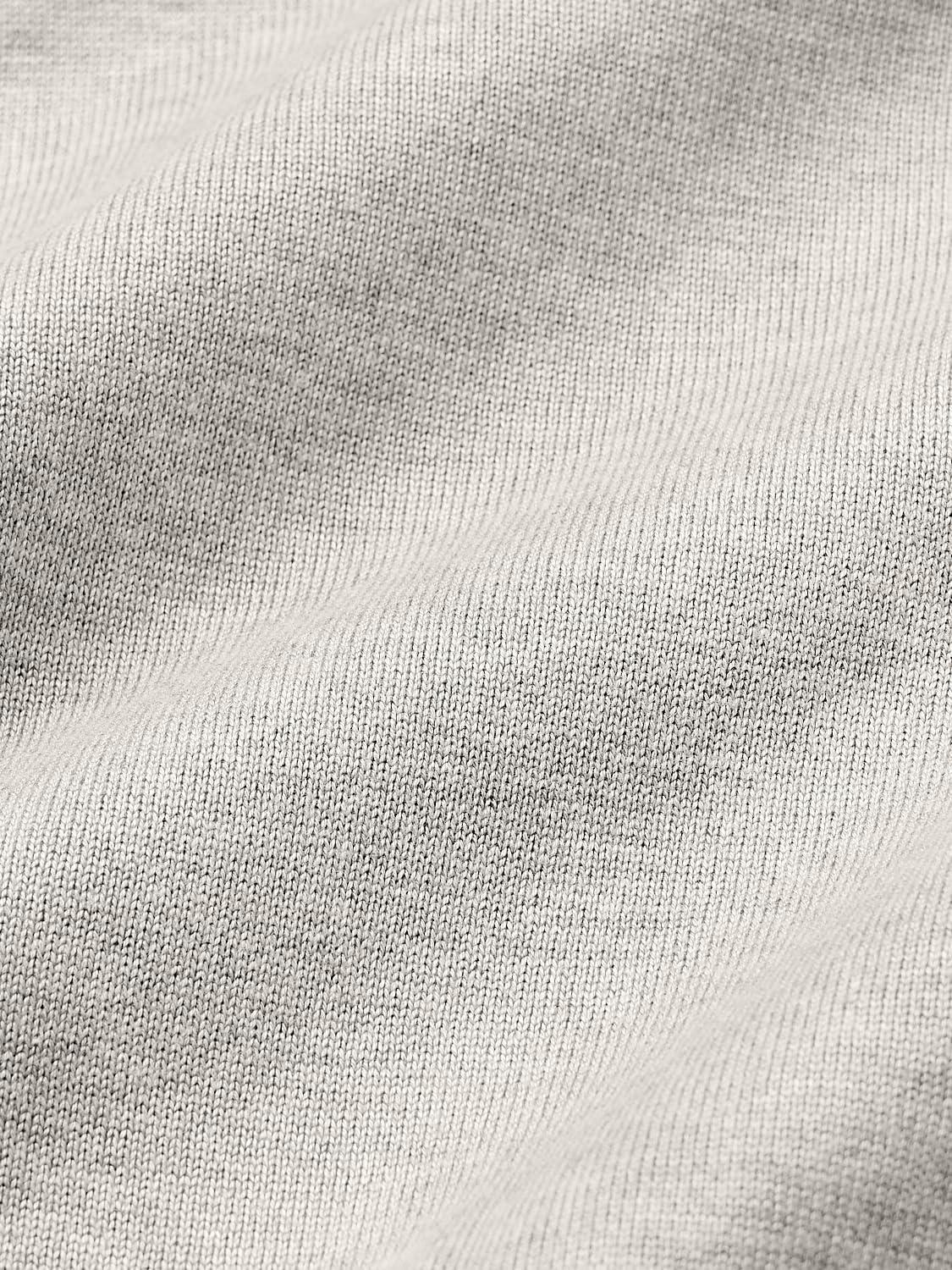 imageNautica Mens QuarterZip SweaterGrey Heather
