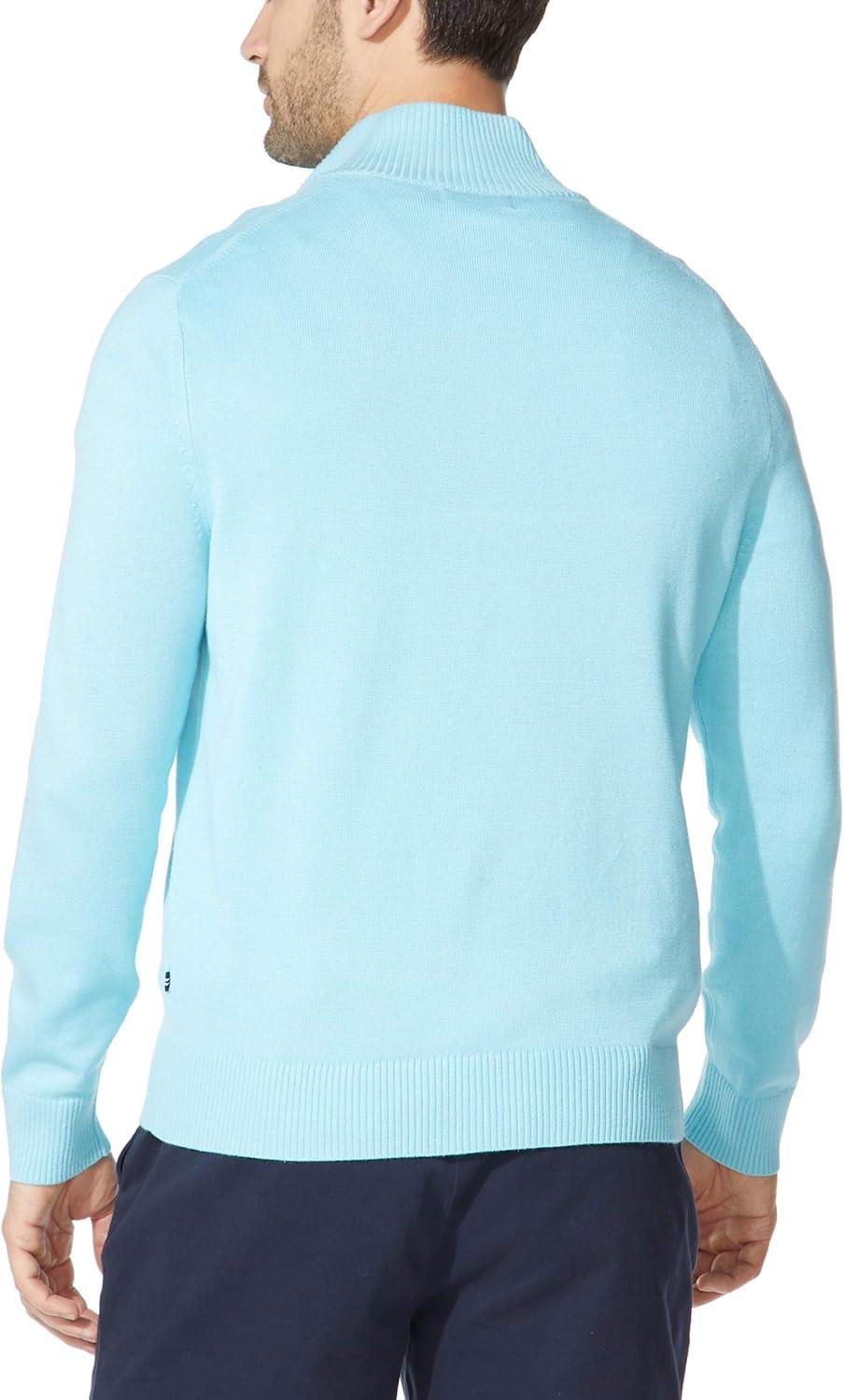 imageNautica Mens QuarterZip SweaterWaterslide