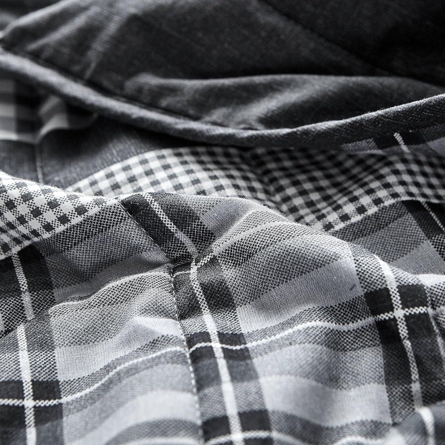 imageNautica Twin Quilt Set Cotton Reversible Bedding Home Decor for All Seasons Dorm Room Essentials Gulf Shores Grey TwinGulf Shores Grey