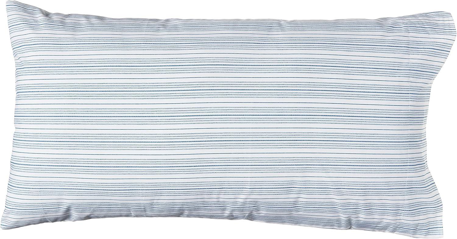 imageNautica Twin Sheet Set Cotton Percale Bedding Set Crisp amp Cool Lightweight amp Breathable Brenton Stripe Navy Blue TwinBeaux Stripe Navy