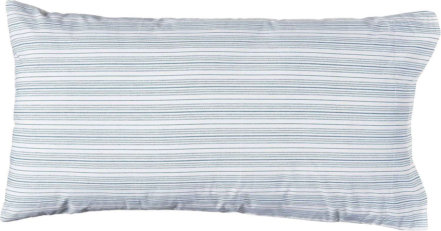 imageNautica Twin Sheet Set Cotton Percale Bedding Set Crisp amp Cool Lightweight amp Breathable Brenton Stripe Navy Blue TwinBeaux Stripe Navy