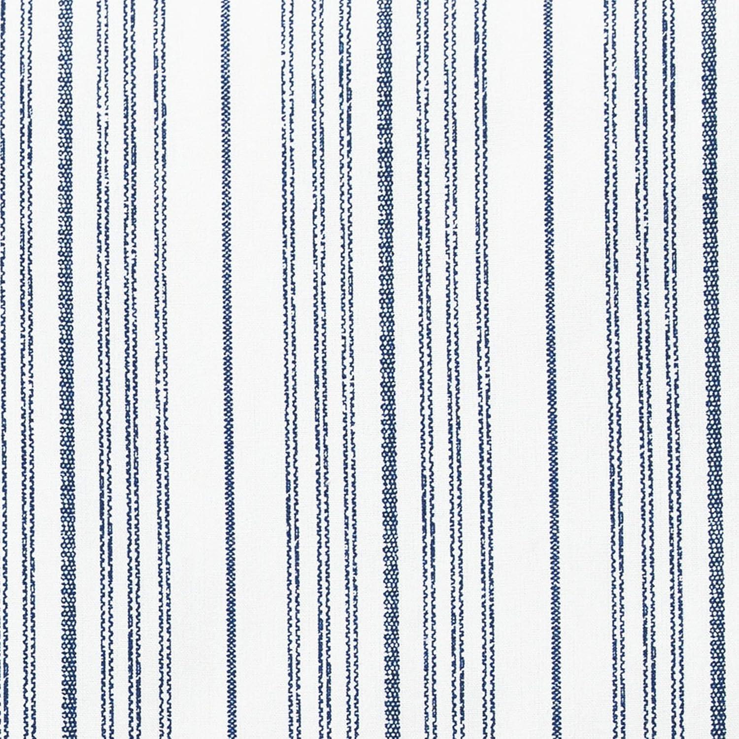 imageNautica Twin Sheet Set Cotton Percale Bedding Set Crisp amp Cool Lightweight amp Breathable Brenton Stripe Navy Blue TwinBeaux Stripe Navy