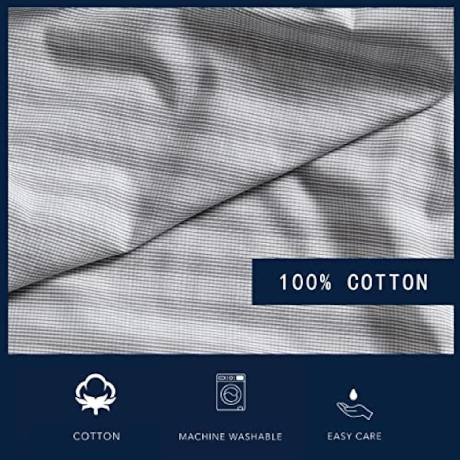 imageNautica Twin Sheet Set Cotton Percale Bedding Set Crisp amp Cool Lightweight amp Breathable Brenton Stripe Navy Blue TwinMichael Plaid