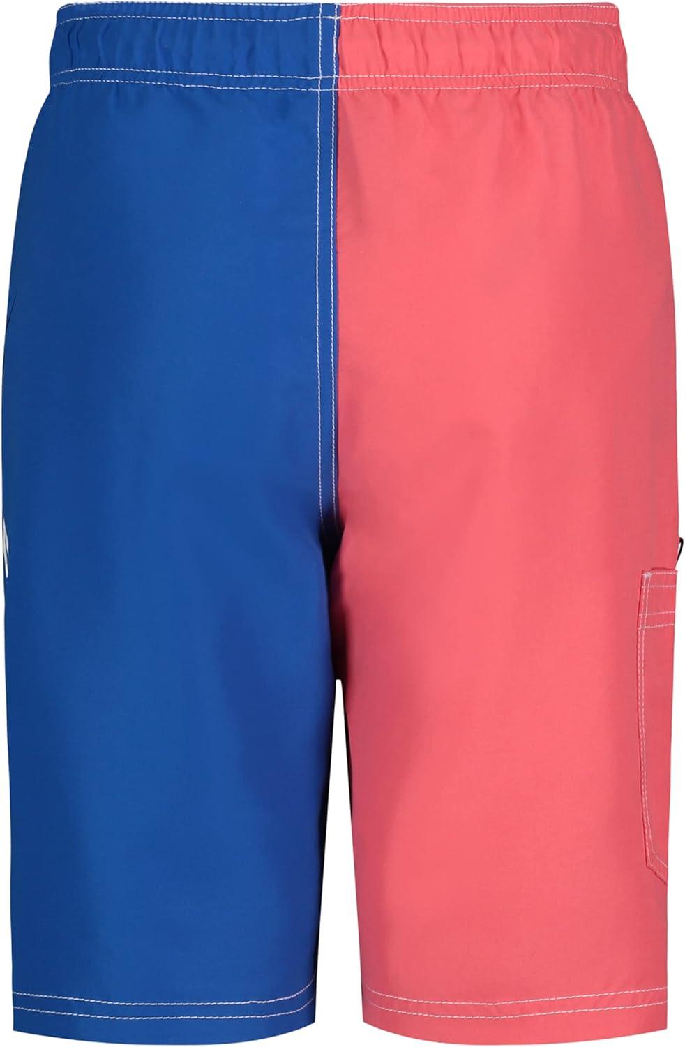 imageNautica Boys 47 Swim TrunkTailwinds Teaberry