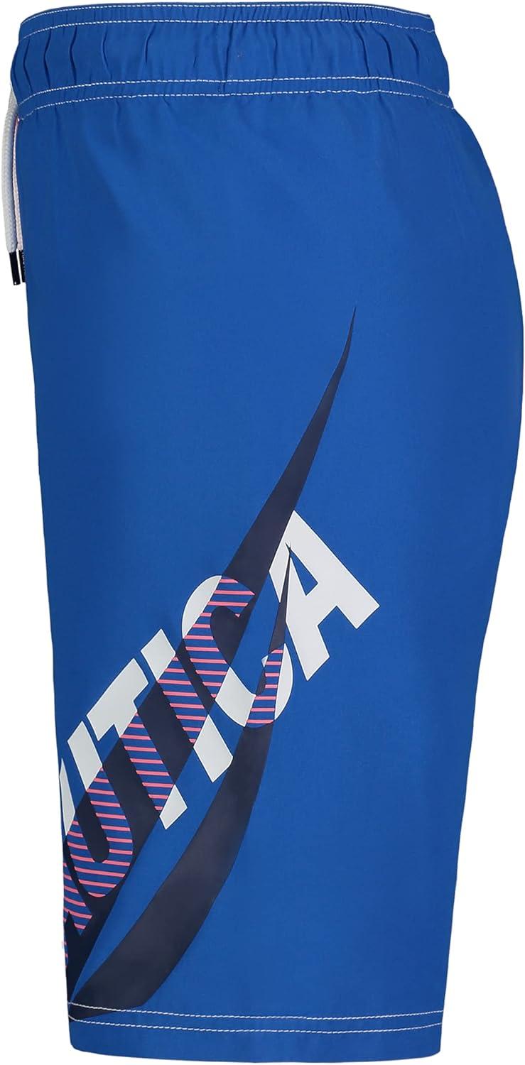 imageNautica Boys 47 Swim TrunkTailwinds Teaberry