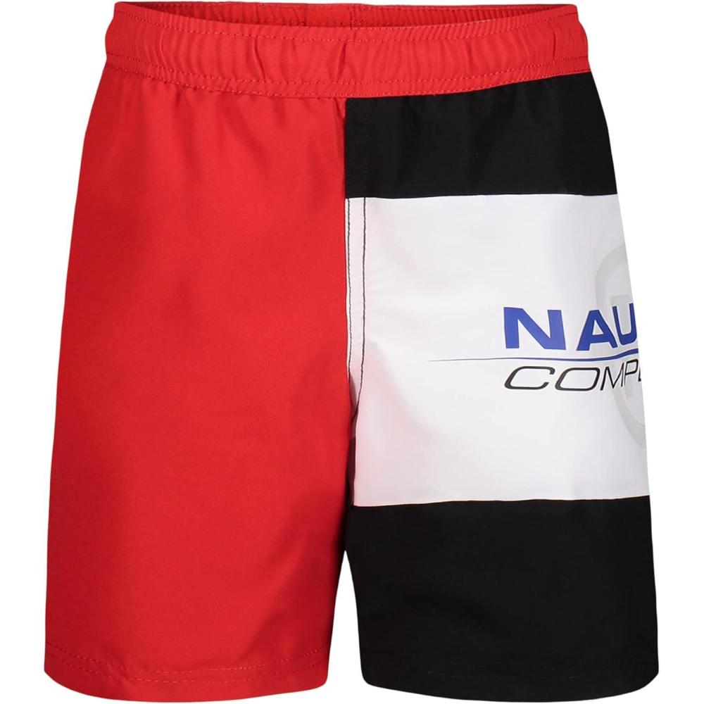 imageNautica Boys 47 Swim TrunkNc Red Cb