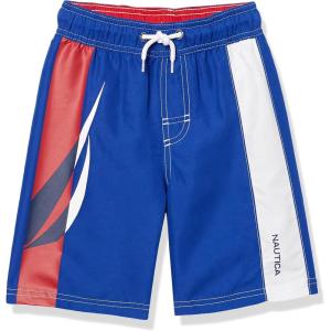 Nautica Boys 4-7 Swim Trunk(Exploded Surf the Web)