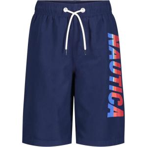 Nautica Boys 4-7 Swim Trunk(Vert Logo J Navy)