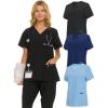3 Pack Blk/Nvy/Ceil