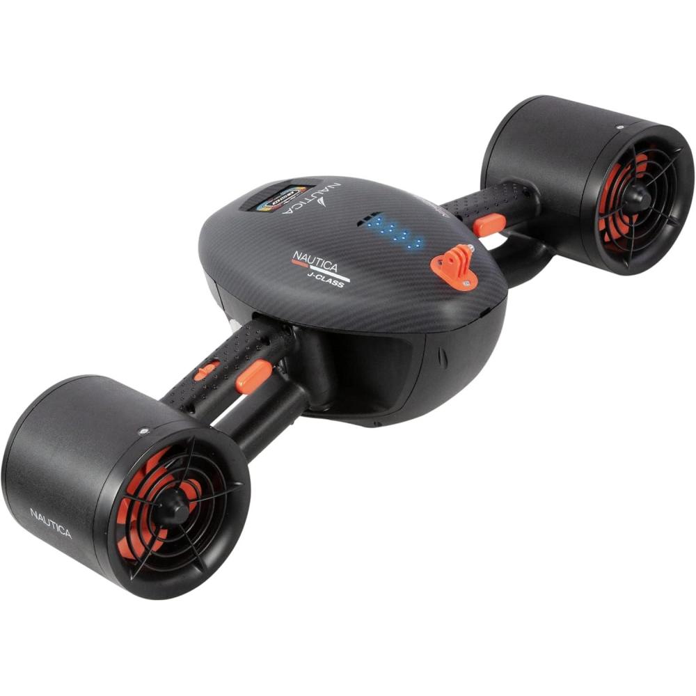 imageNautica J Class Underwater seascooter Foldable and Travel Ready for Diving Snorkeling and CruisingBlack
