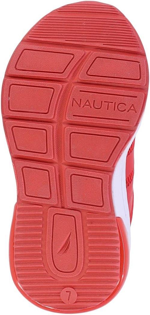 imageNautica Kids LightUp Flashing Sneaker Athletic Running Shoes with Strap Fashionable and Fun for Boys and Girls Available in Toddler and Little Kid SizesBuoy Lightsred