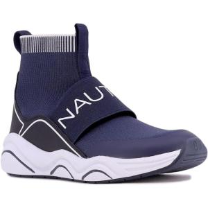Nautica Kids Silas High-Top Sock Slip-On Sneaker with Extra Ankle Support |Boy – Girl|(Big Kid – Little Kid – Toddler)