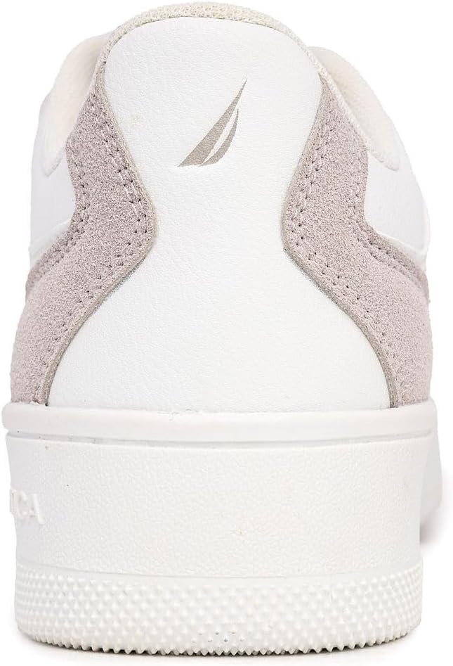 imageNautica Platform Sneakers for Womens Fashion Trendy Shoes White Casual Sneaker Thick Sole Everyday Walking ShoesWhite Bonenadeza