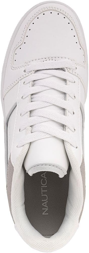 imageNautica Platform Sneakers for Womens Fashion Trendy Shoes White Casual Sneaker Thick Sole Everyday Walking ShoesWhitelarissa