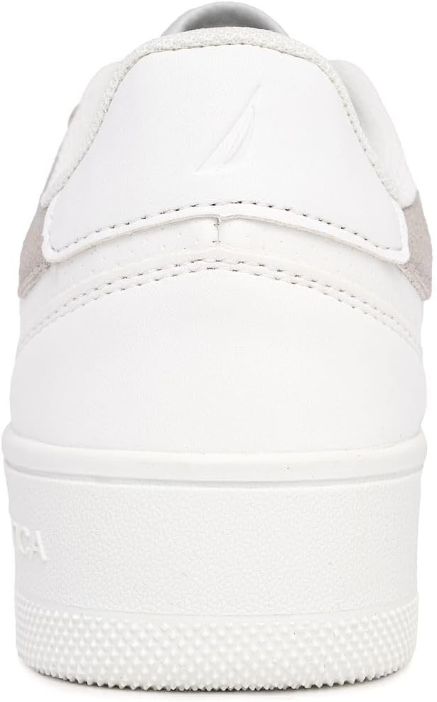 imageNautica Platform Sneakers for Womens Fashion Trendy Shoes White Casual Sneaker Thick Sole Everyday Walking ShoesWhitelarissa