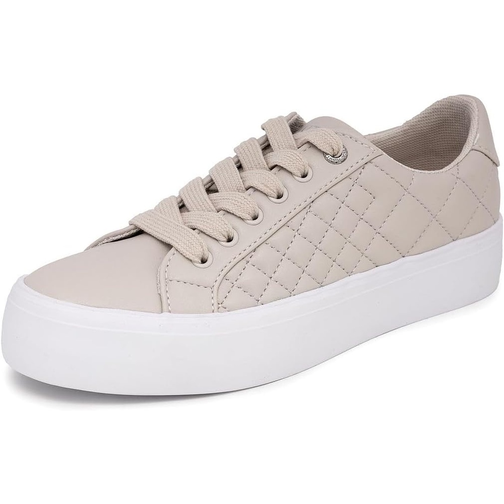 imageNautica Platform Sneakers for Womens Fashion Trendy Shoes White Casual Sneaker Thick Sole Everyday Walking ShoesBonenachez