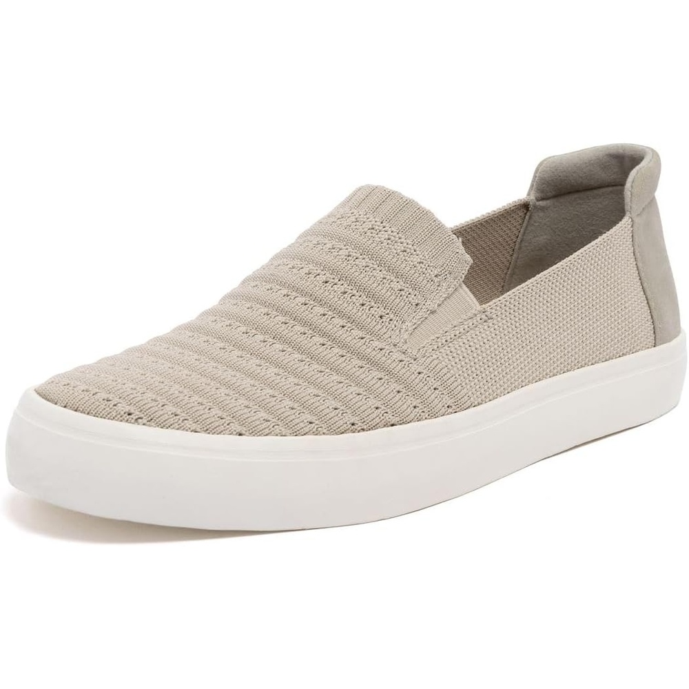 imageNautica Womens Knit SlipOn Shoes Casual Lightweight Comfort Sneakers with Cushioned Insole and Flexible OutsoleKhaki Knit