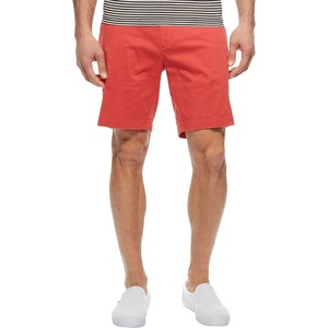 Nautica Men’s Classic Fit Flat Front Stretch Solid Chino Deck Short(Sailor Red)