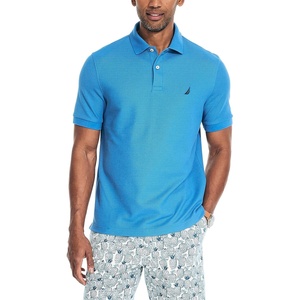 Nautica Men’s Sustainably Crafted Classic Fit Deck Polo(Star Sapphire)