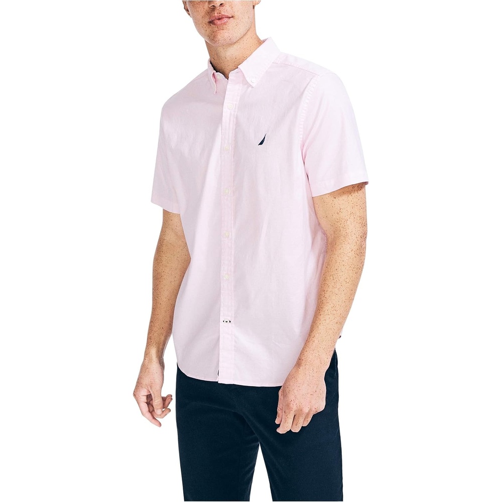 image:imageNautica Mens Nautica Mens Classic Fit Oxford ShirtCradle Pink